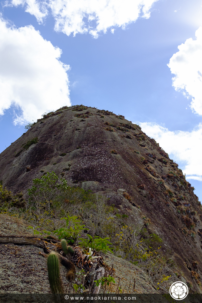 Headwall final da Pedra Formosa.